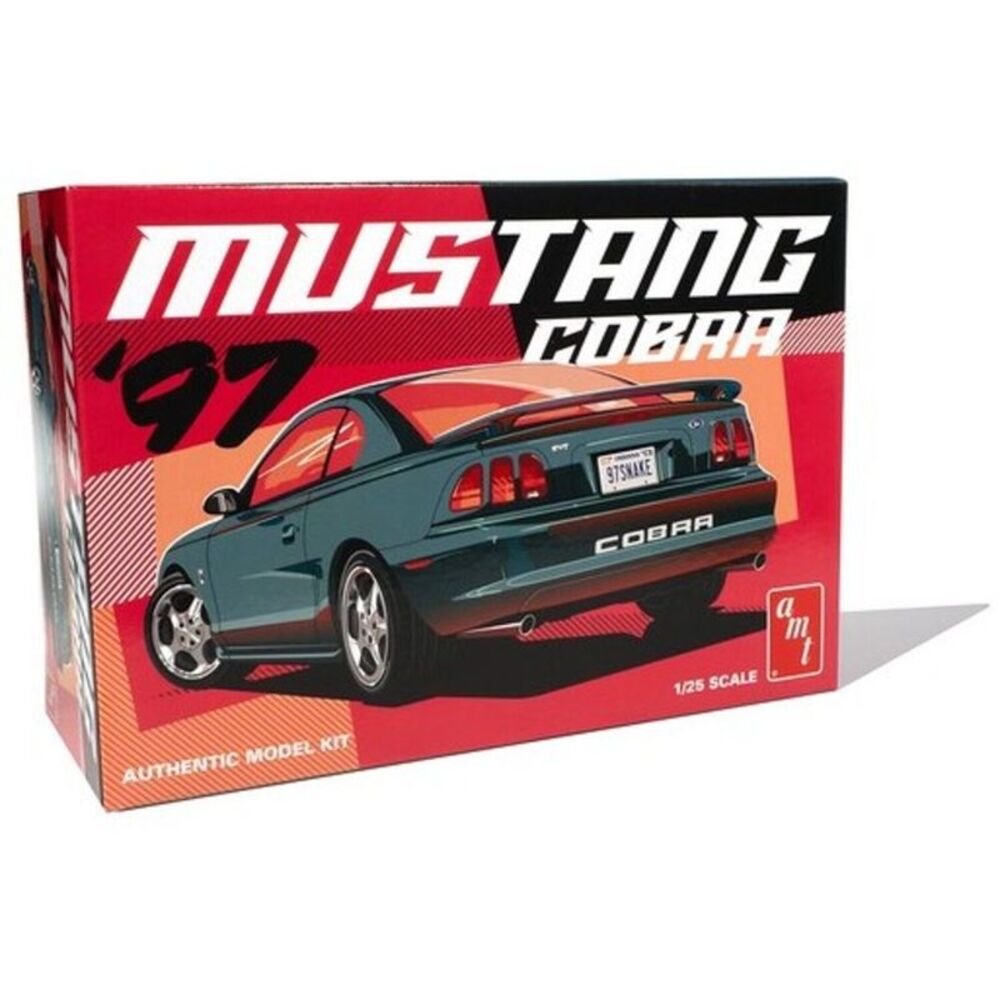 AMT 1997 Ford Mustang Cobra 1/25 Scale Model Kit  COLLECTIBLES